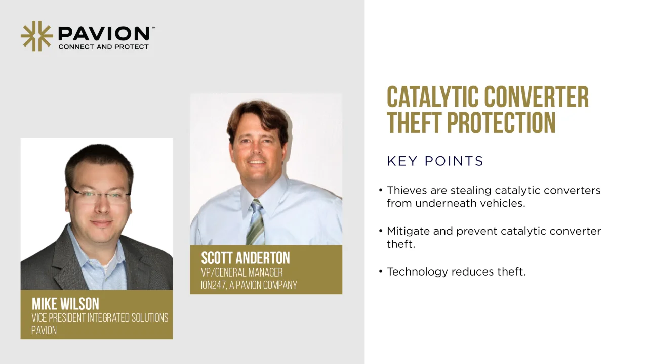 Preventing Catalytic Converter Theft