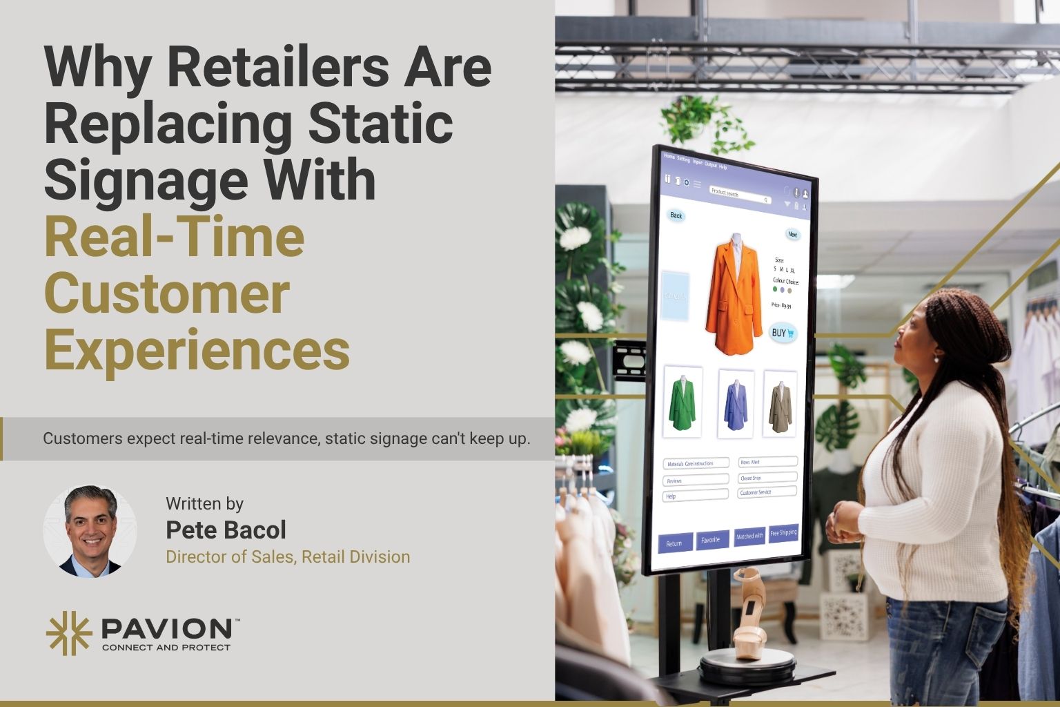 Retail technology enhancing customer engagement