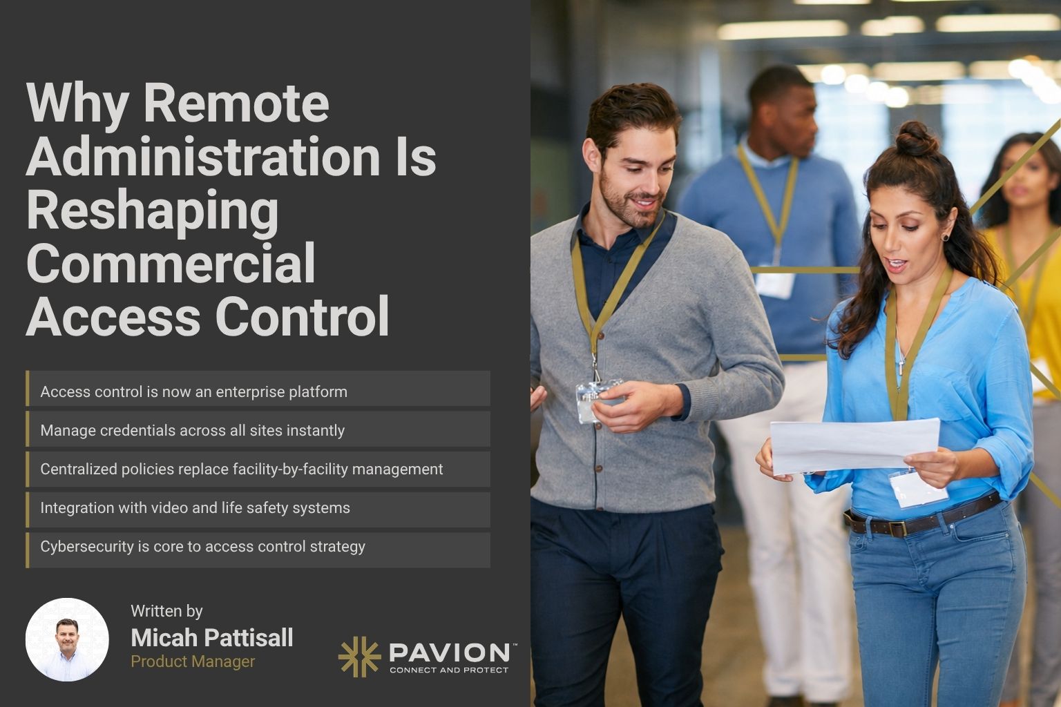 Remote administration in access control