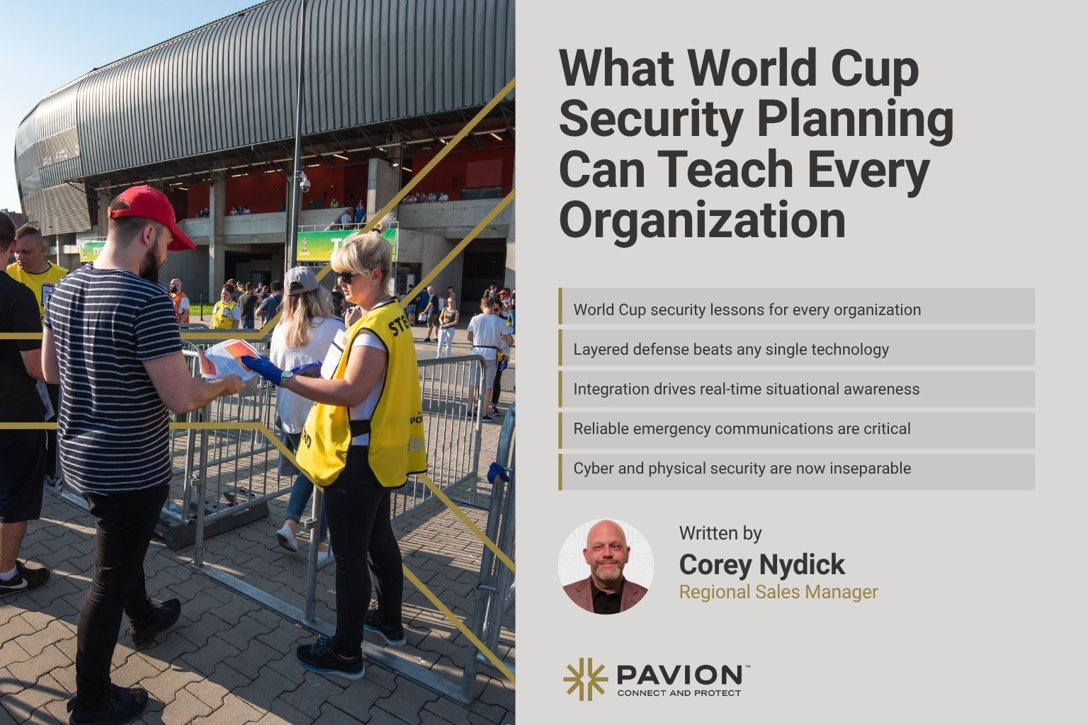 World Cup security planning insights shared.