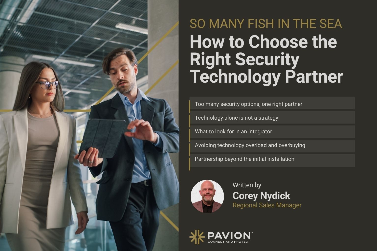 Choosing security technology partner tips