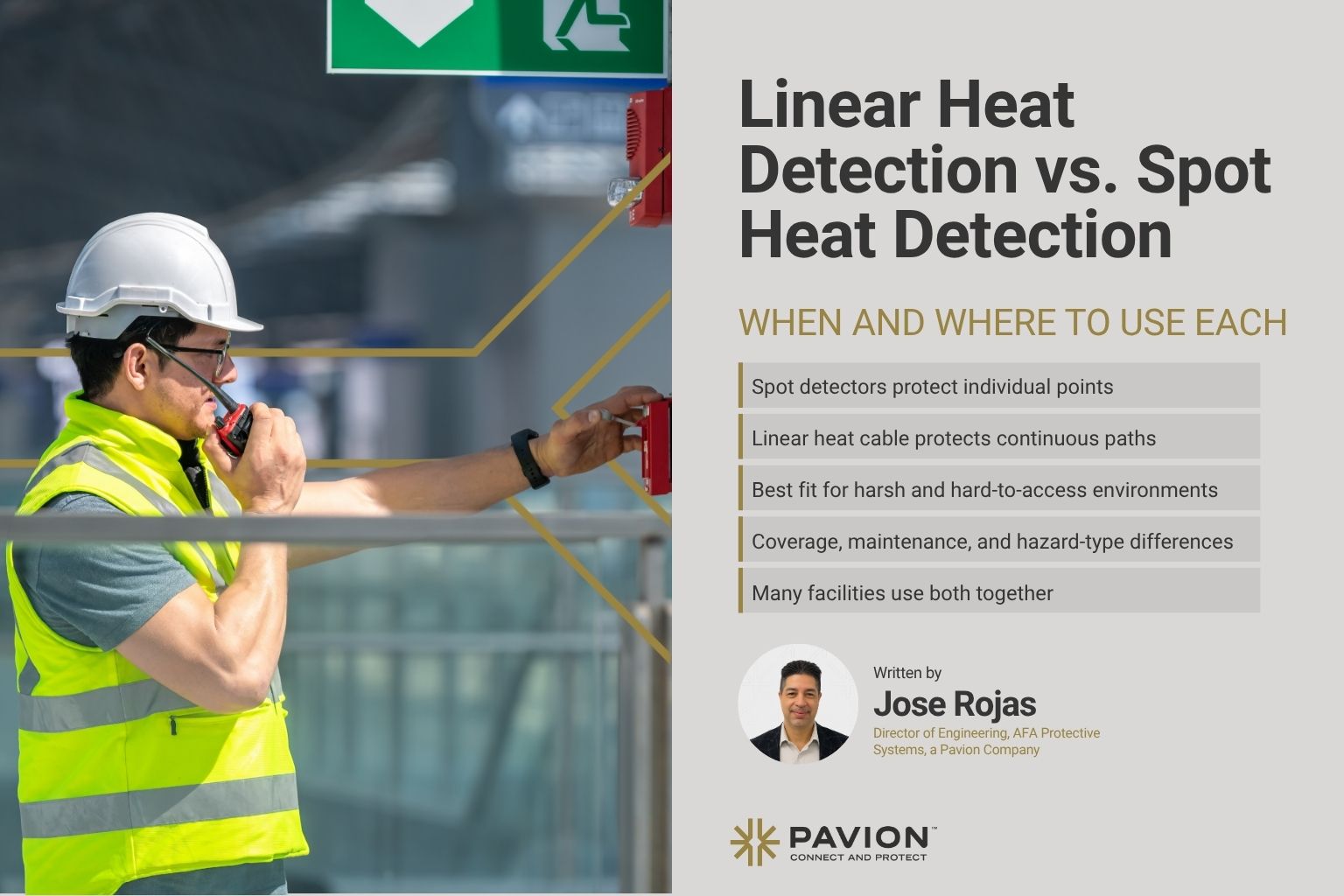 Comparing heat detection methods and applications
