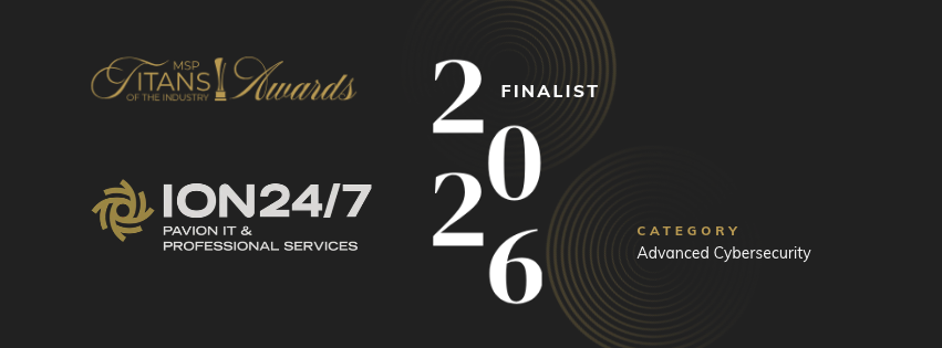 Award finalist in cybersecurity category