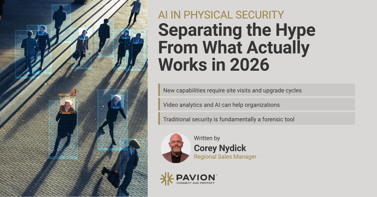AI in physical security discussion