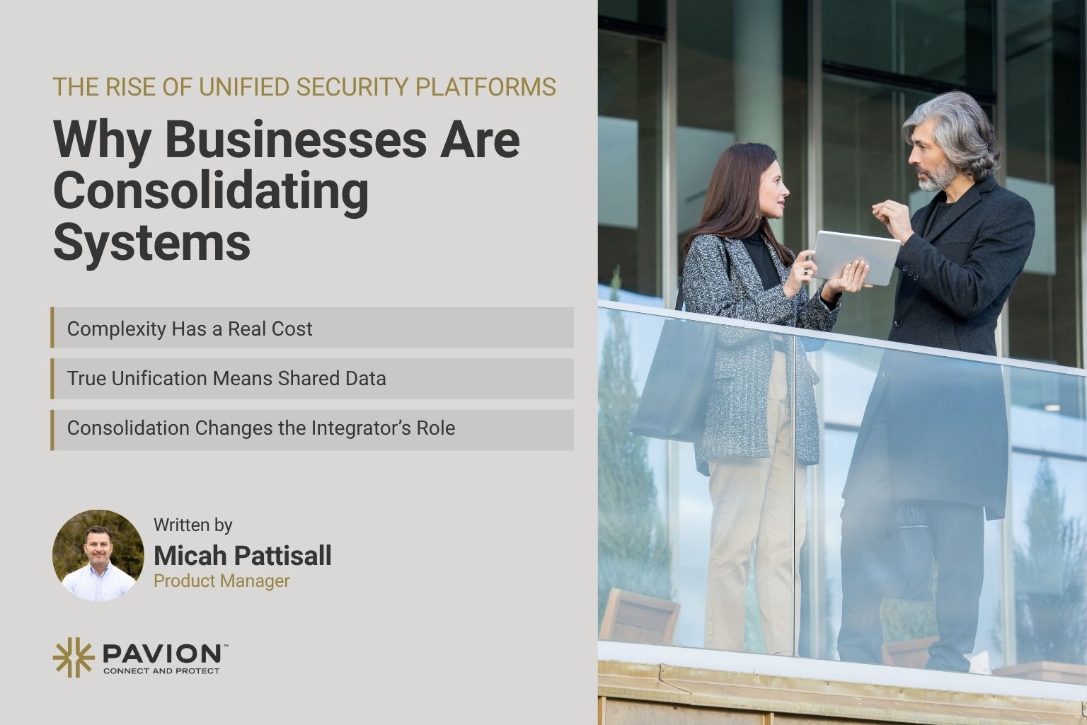 Business discussion on system consolidation